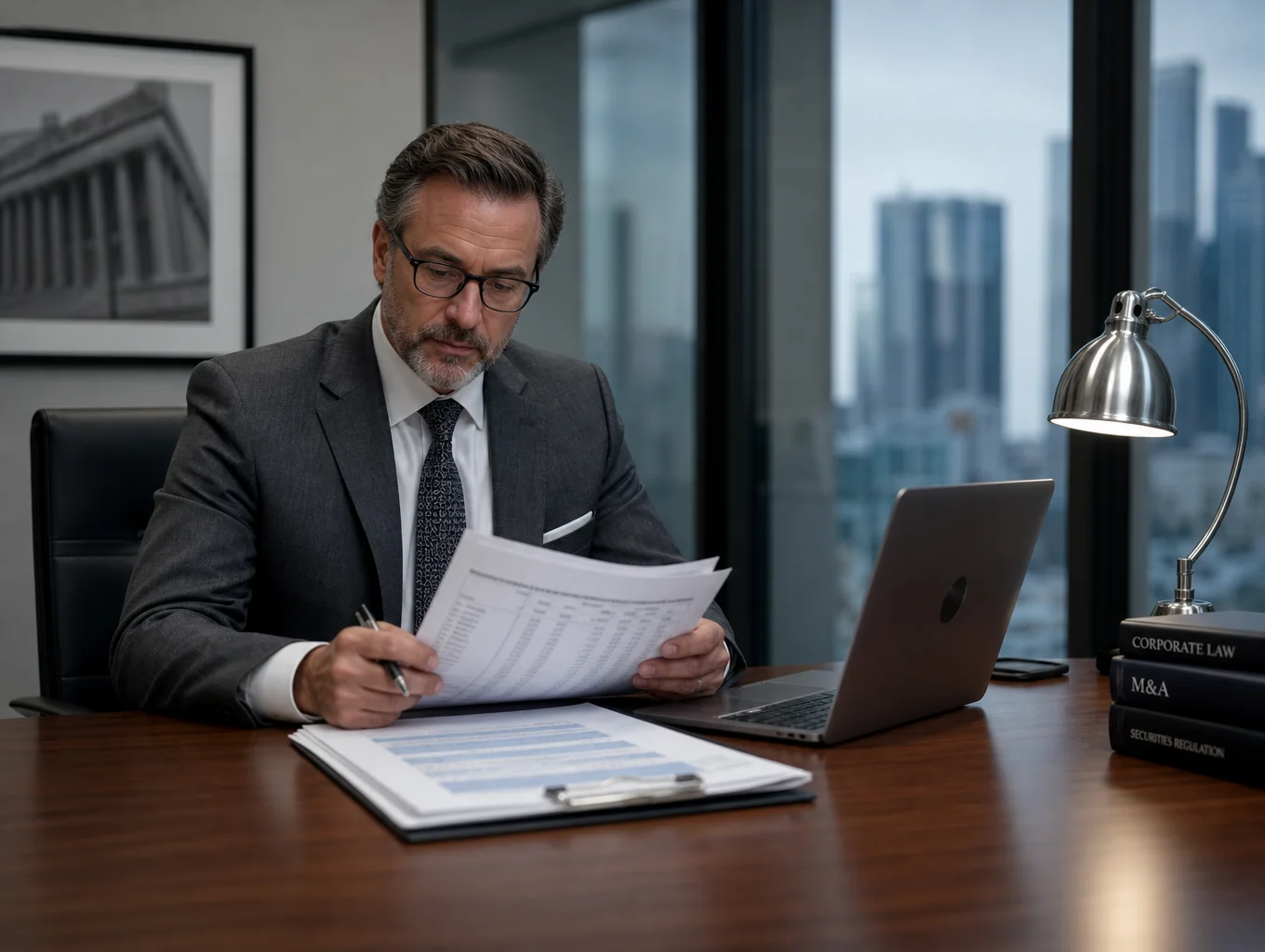 Office consultation setting at Abel Accountants